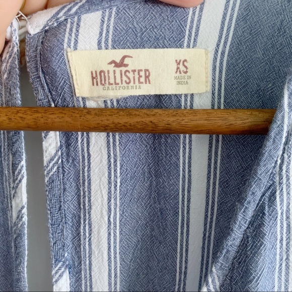 Hollister Women’s Stripes Wrap Romper - Picture 5 of 5